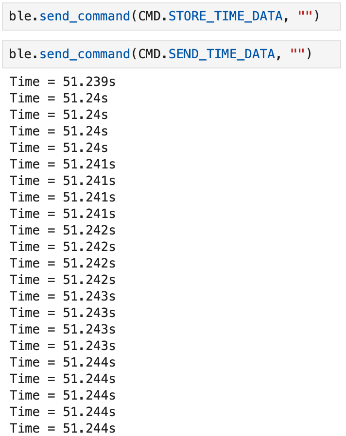 Time array Call